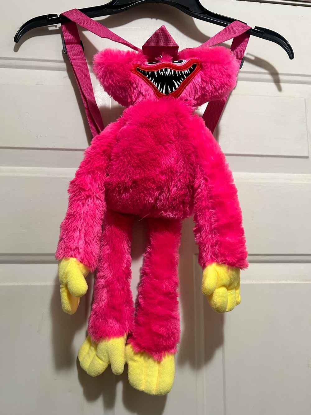 Huggy Wuggy Kissy Missy Plush Monster Backpack Harness
